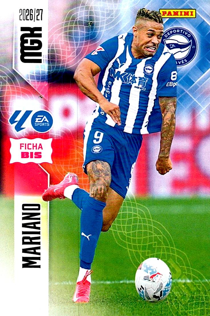 MEGACRACKS 2026/2027 MARIANO FICHA BIS Nº34 BIS SEGUNDA EDICION