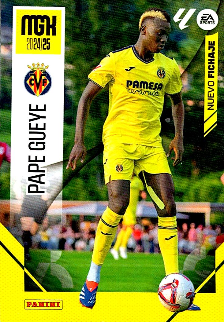MEGACRACKS 2024/2025 PAPE GUEYE NUEVO FICHAJE Nº450 SEGUNDA EDICION