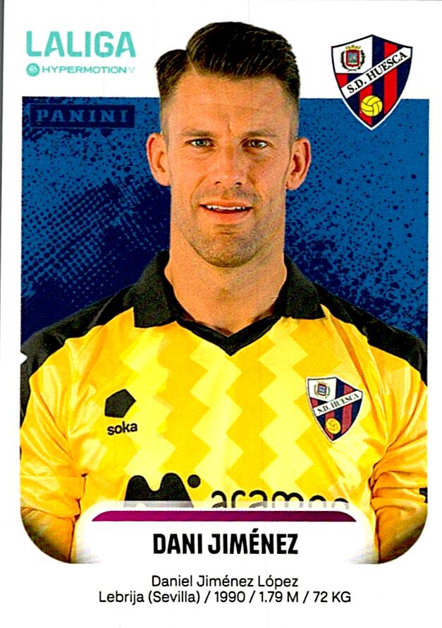 LALIGA HYPERMOTION 2025-26 DANI JIMENEZ HUESCA Nº232