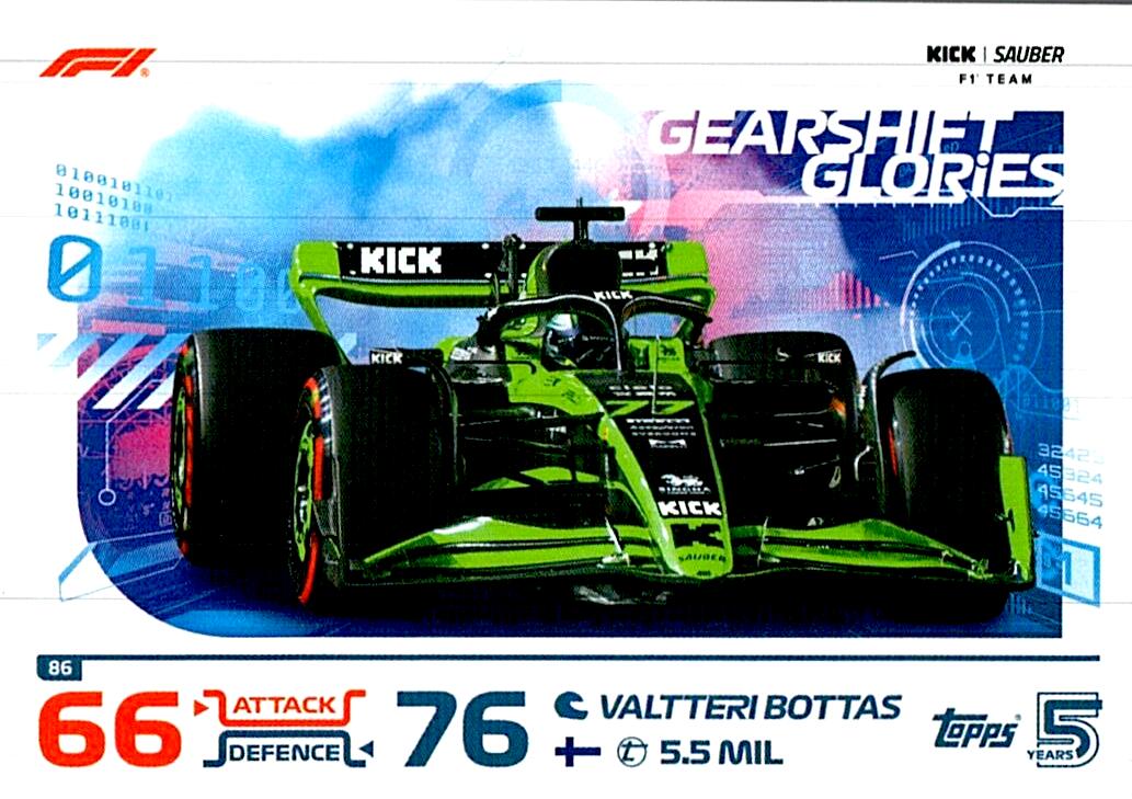 TOPPS TURBO ATTAX 2024 Nº86