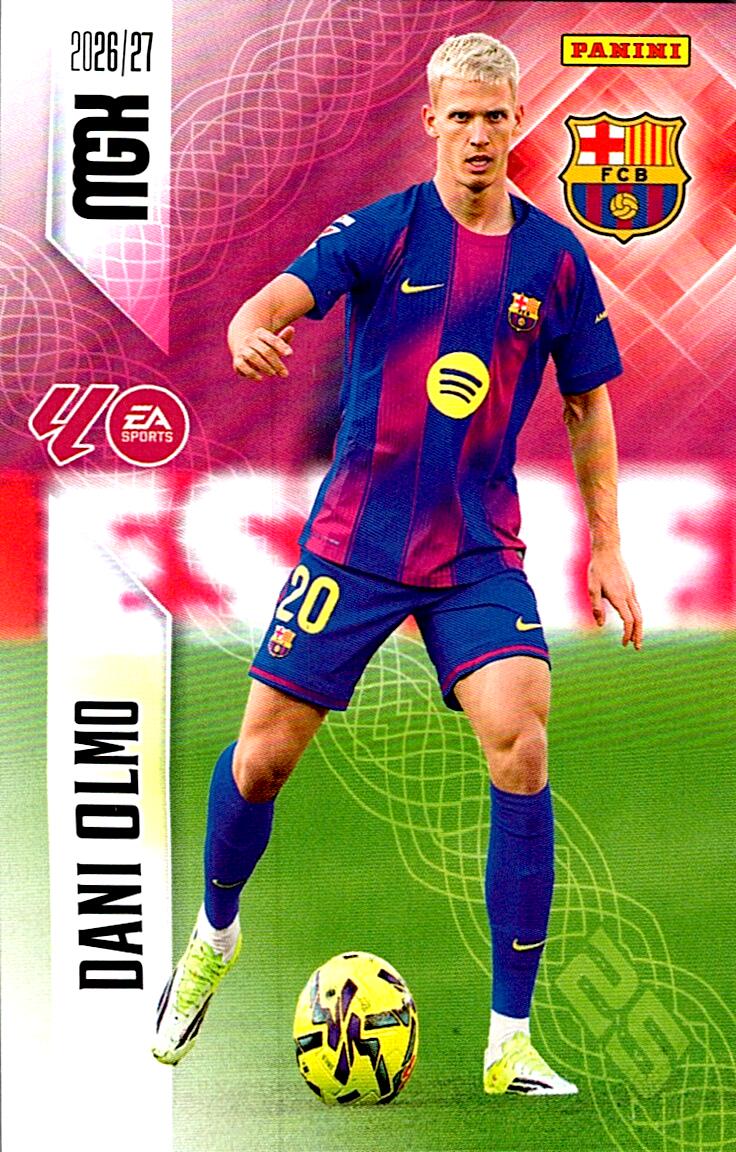 MEGACRACKS 2026/2027 DANI OLMO FC BARCELONA Nº87