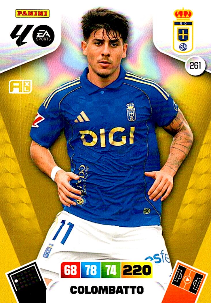 ADRENALYN LA LIGA 2025/2026 COLOMBATTO REAL OVIEDO Nº261