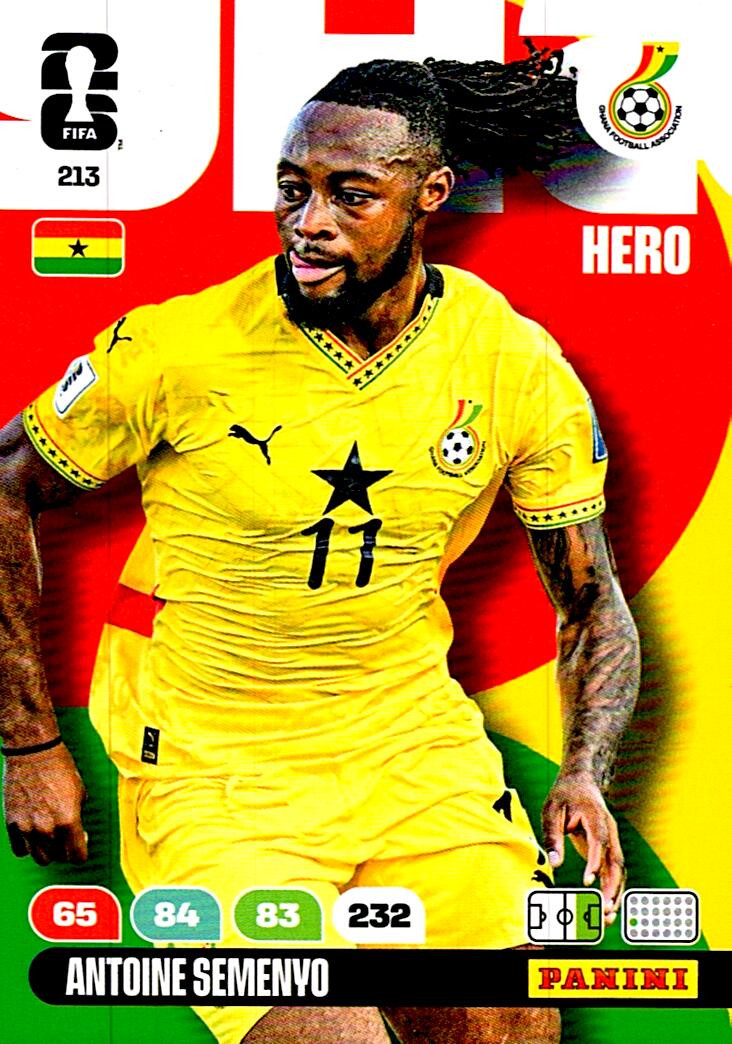 ADRENALYN WORLD CUP 2026 ANTOINE SEMENYO GHANA Nº213