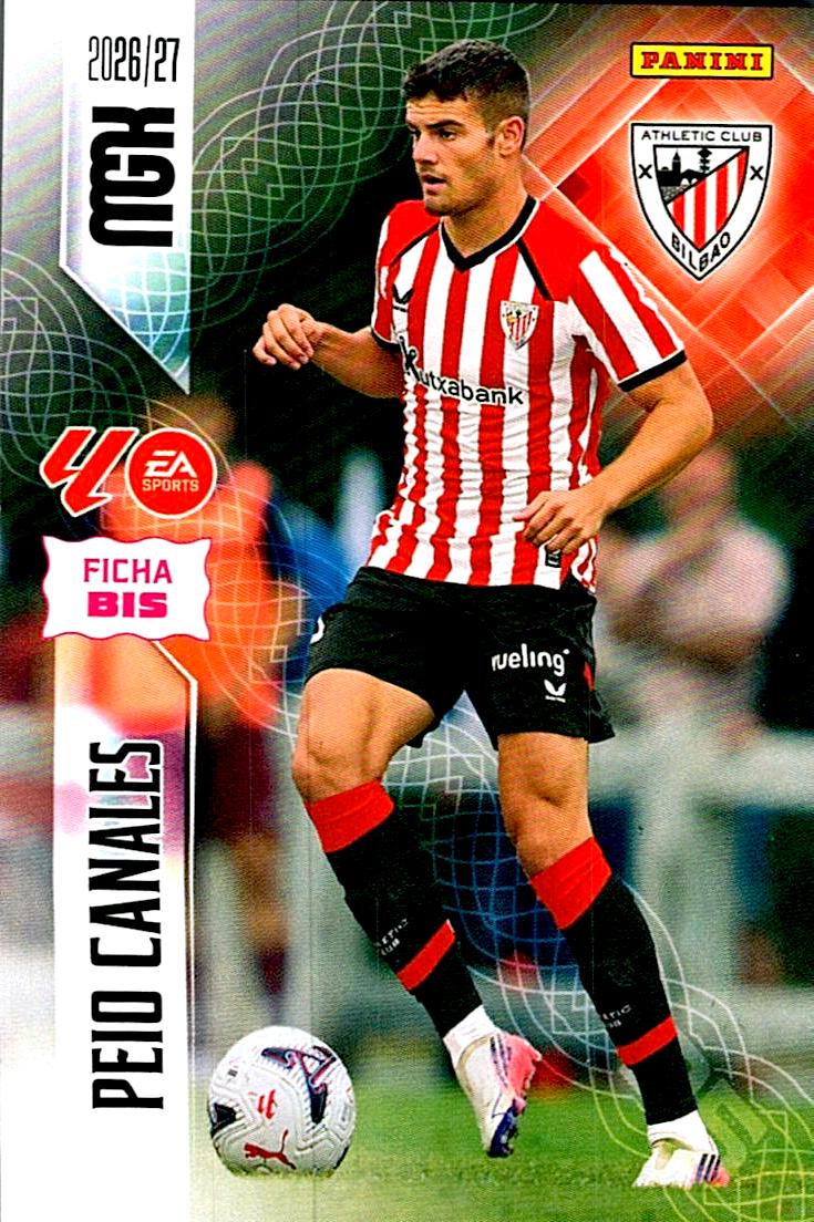 MEGACRACKS 2026/2027 PEIO CANALES FICHA BIS Nº47 BIS SEGUNDA EDICION