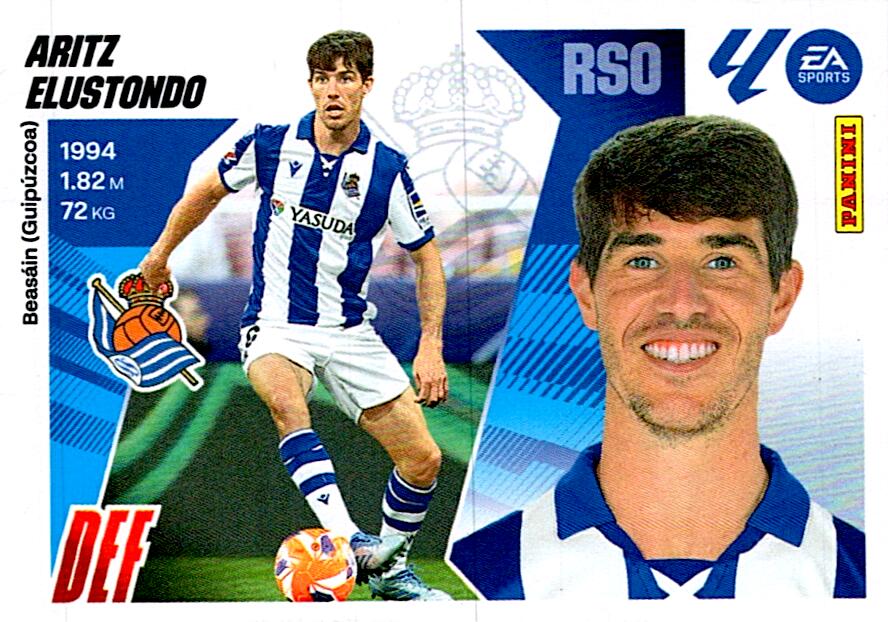 LIGA ESTE 2025/2026 REAL SOCIEDAD ARITZ ELUSTONDO Nº9