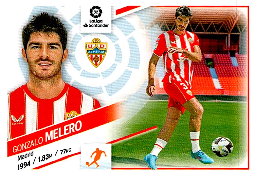 Cromo Liga Este 2022/2023 MELERO COLOCA Nº13BIS CUARTA EDICION