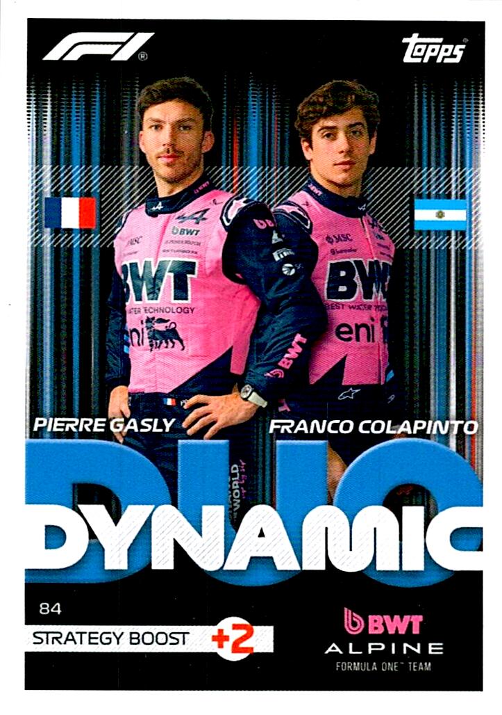 TURBO ATTAX FORMULA 1 2026 PIERRE GASLY & FRANCO COLAPINTO Nº84