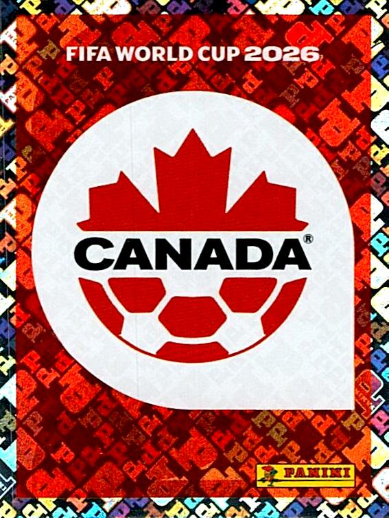 STICKERS FIFA WORLD CUP 2026 ESCUDO NºCAN 1