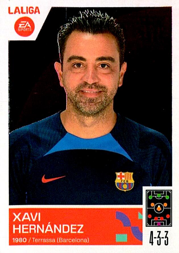LIGA ESTE 2023/24 XAVI HERNANDEZ FC BARCELONA 2