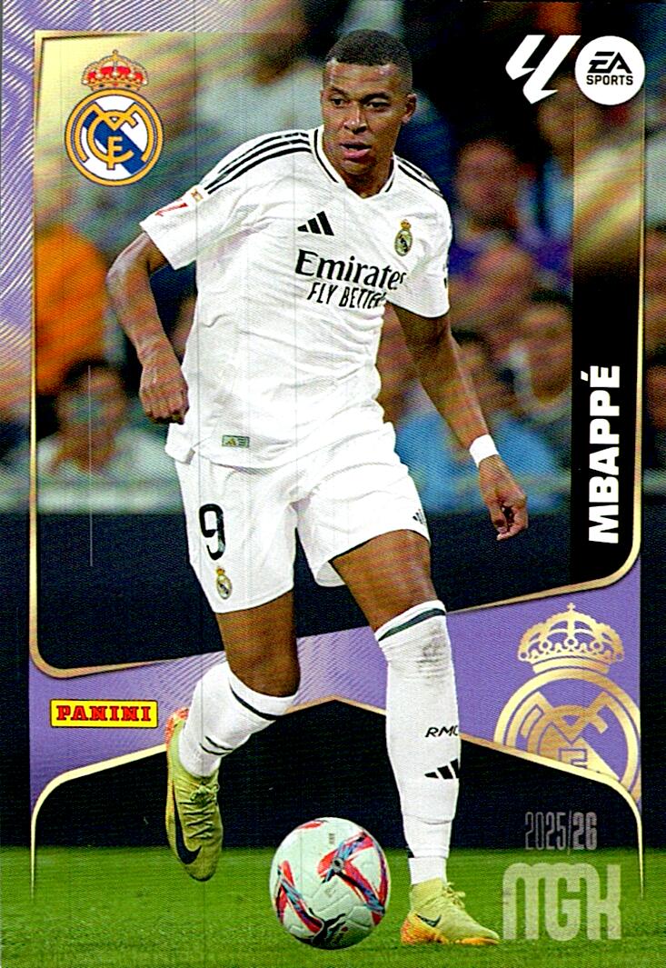 MEGACRACKS 2025/2026 MBAPPE REAL MADRID CF Nº232