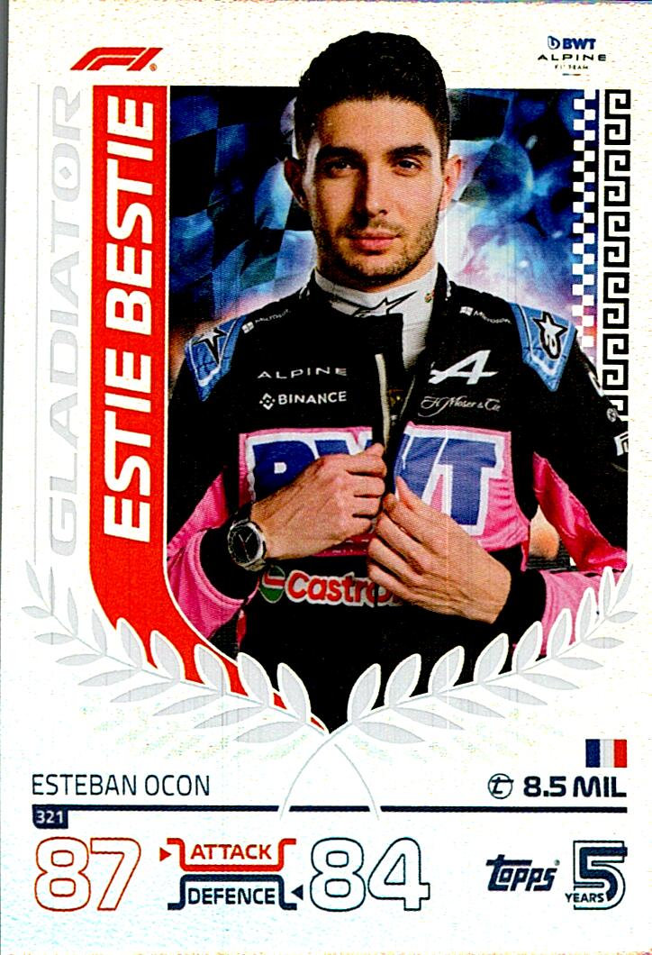 TOPPS TURBO ATTAX 2024 Nº321
