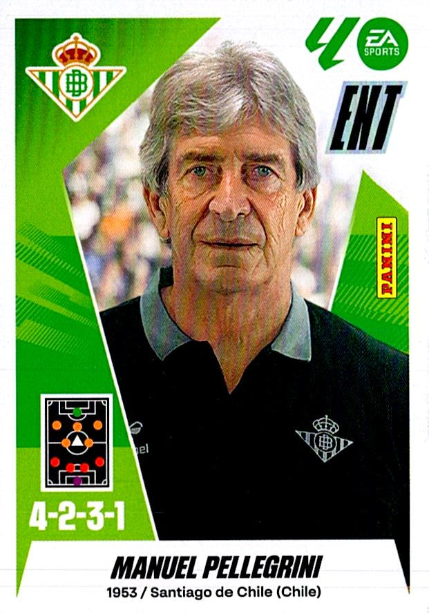 LIGA ESTE 2025/2026 REAL BETIS MANUEL PELLEGRINI Nº2