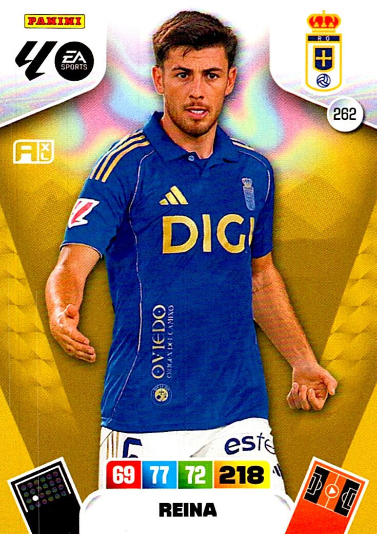 ADRENALYN LA LIGA 2025/2026 REINA REAL OVIEDO Nº262