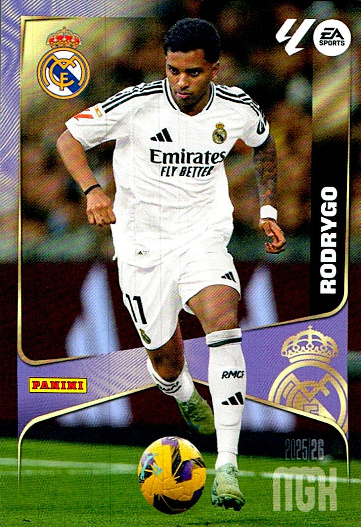 MEGACRACKS 2025/2026 RODRYGO REAL MADRID CF Nº233