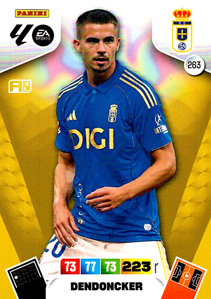 ADRENALYN LA LIGA 2025/2026 DENDONCKER REAL OVIEDO Nº263