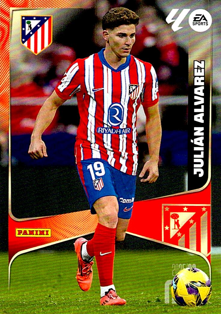 MEGACRACKS 2025/2026 ATLETICO DE MADRID JULIAN ALVAREZ Nº70