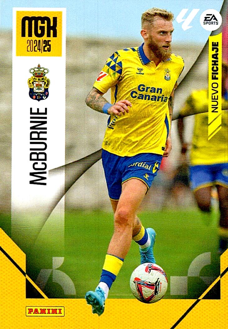 MEGACRACKS 2024/2025 McBURNIE NUEVO FICHAJE Nº453 SEGUNDA EDICION