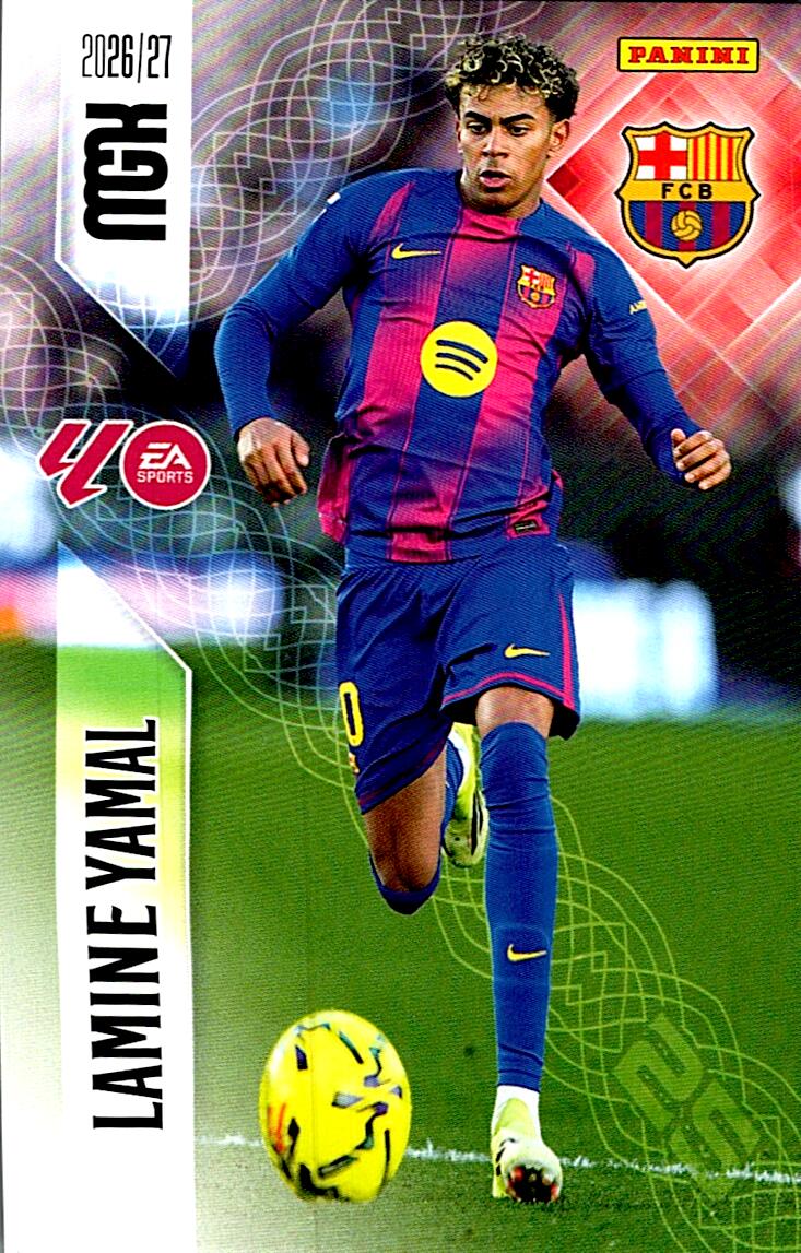 MEGACRACKS 2026/2027 LAMINE YAMAL FC BARCELONA Nº89