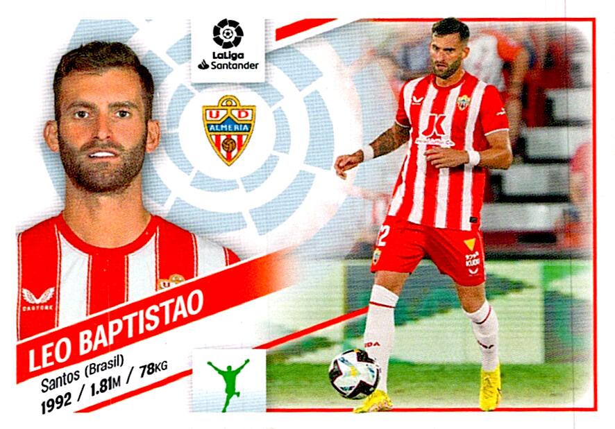 Cromo Liga Este 2022/2023 LEO BAPTISTAO COLOCA Nº19BIS CUARTA EDICION