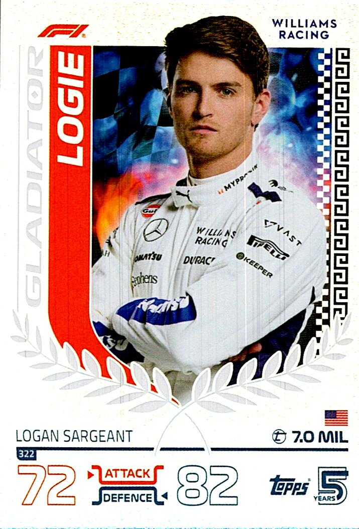 TOPPS TURBO ATTAX 2024 Nº322