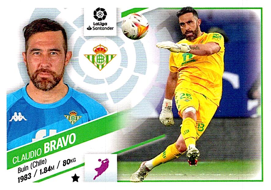 Cromo Liga Este 2022/2023 BRAVO REAL BETIS Nº4