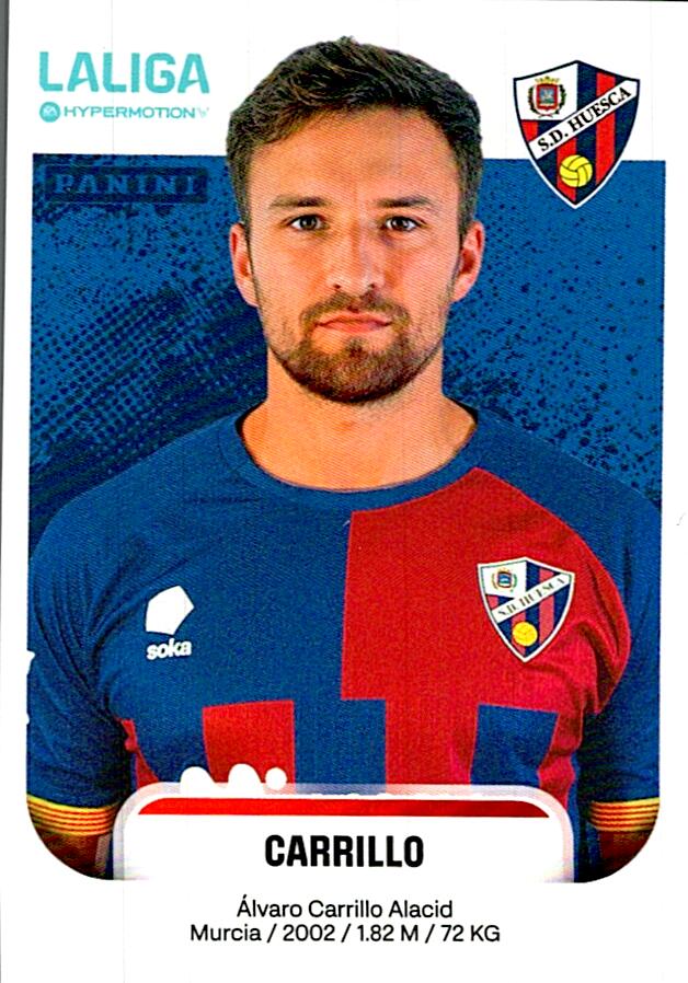 LALIGA HYPERMOTION 2025-26 CARRILLO HUESCA Nº235