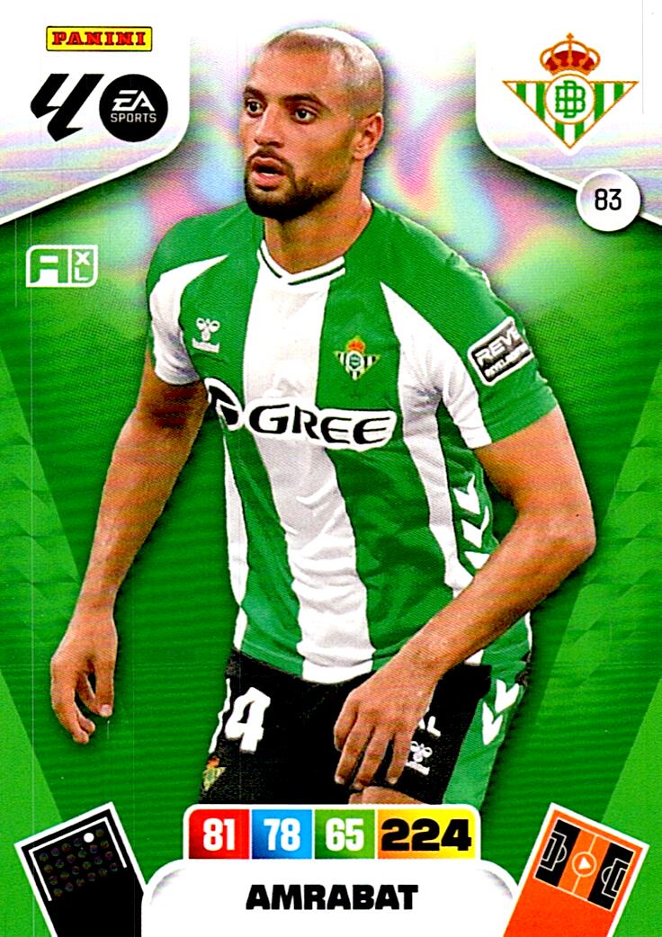 ADRENALYN LA LIGA 2025/2026 AMRABAT REAL BETIS Nº83