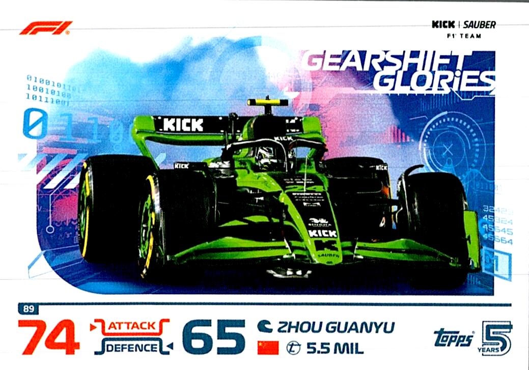 TOPPS TURBO ATTAX 2024 Nº89