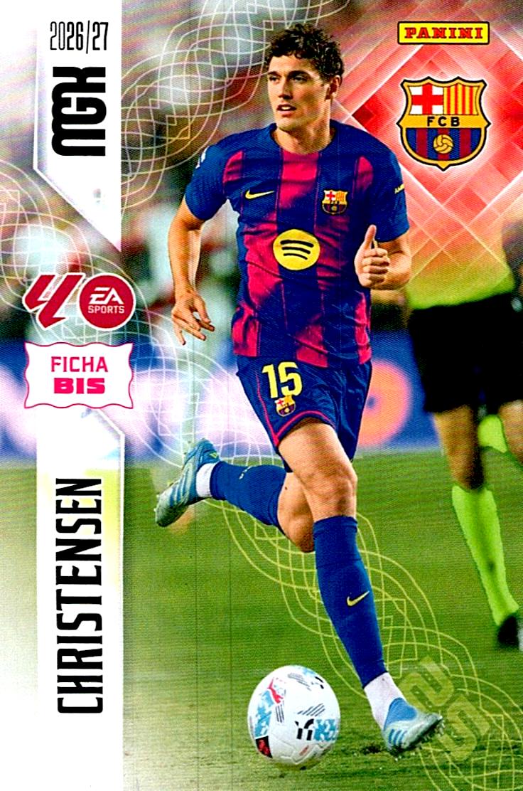 MEGACRACKS 2026/2027 CHRISTENSEN FICHA BIS Nº80 BIS SEGUNDA EDICION
