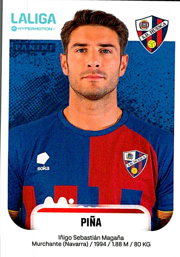 LALIGA HYPERMOTION 2025-26 PIÑA HUESCA Nº236