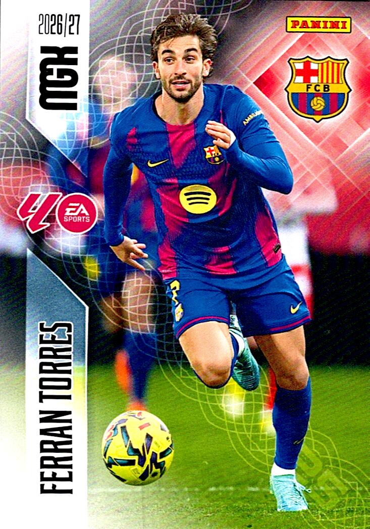 MEGACRACKS 2026/2027 FERRÁN TORRES FC BARCELONA Nº90