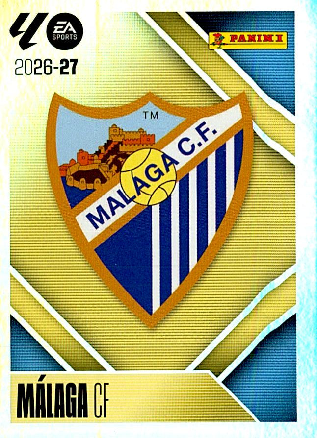 LIGA ESTE 2026/2027  MÁLAGA CF ESCUDO Nº1
