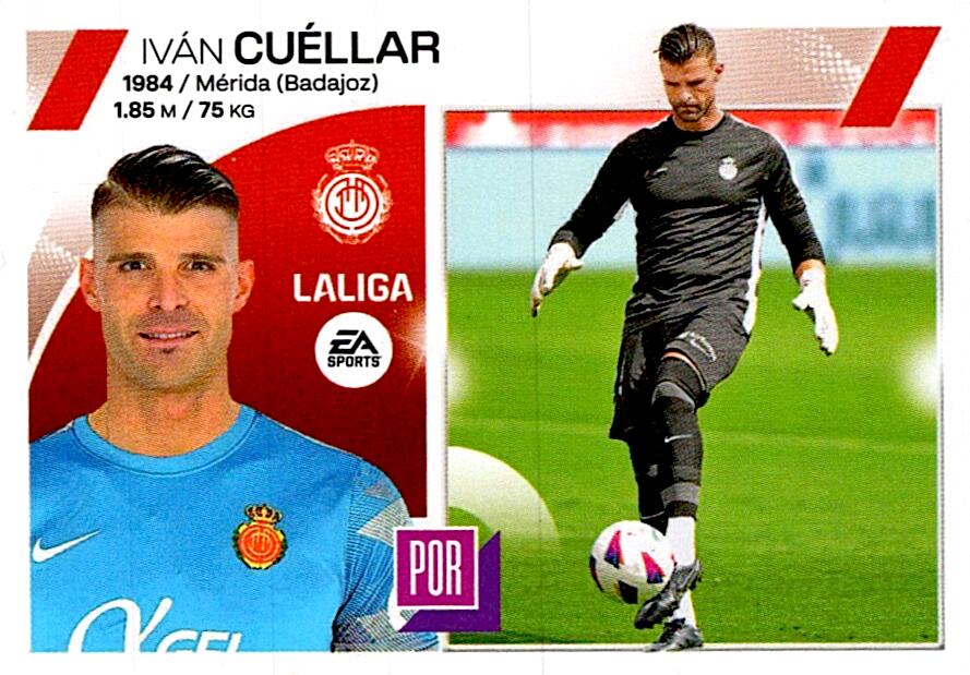 LIGA ESTE 2023/24 CUELLAR RCD MALLORCA Nº4 BIS COLOCA CUARTA EDICION