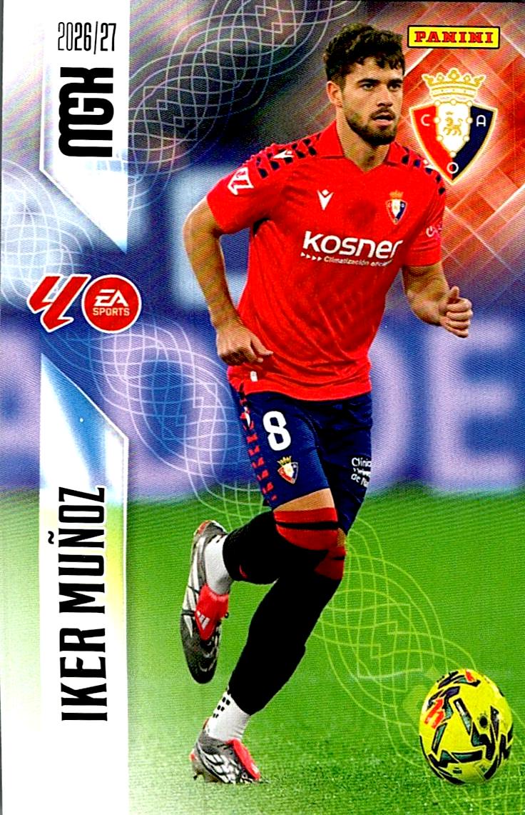 MEGACRACKS 2026/2027 IKER MUÑOZ CA OSASUNA Nº261