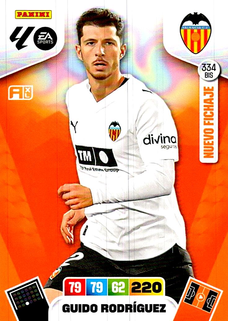 ADRENALYN LA LIGA 2025/2026 GUIDO RODRIGUEZ NUEVO FICHAJE Nº334 BIS
