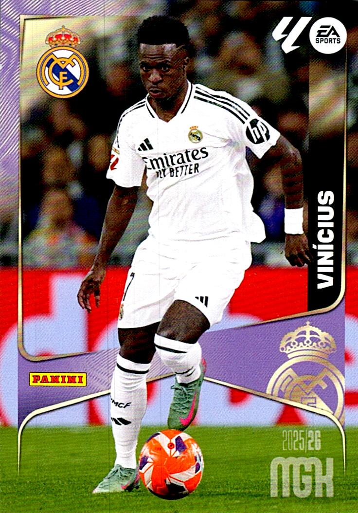 MEGACRACKS 2025/2026 VINICIUS REAL MADRID CF Nº234