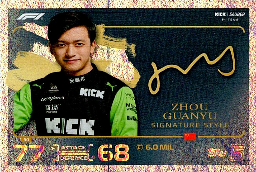 TOPPS TURBO ATTAX 2024 Nº90