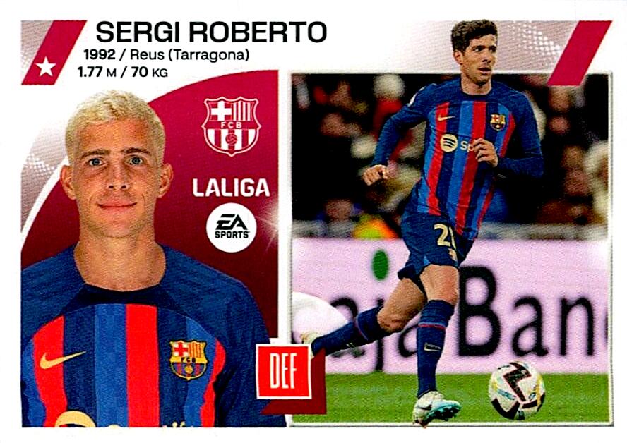 LIGA ESTE 2023/24 SERGI ROBERTO FC BARCELONA 5