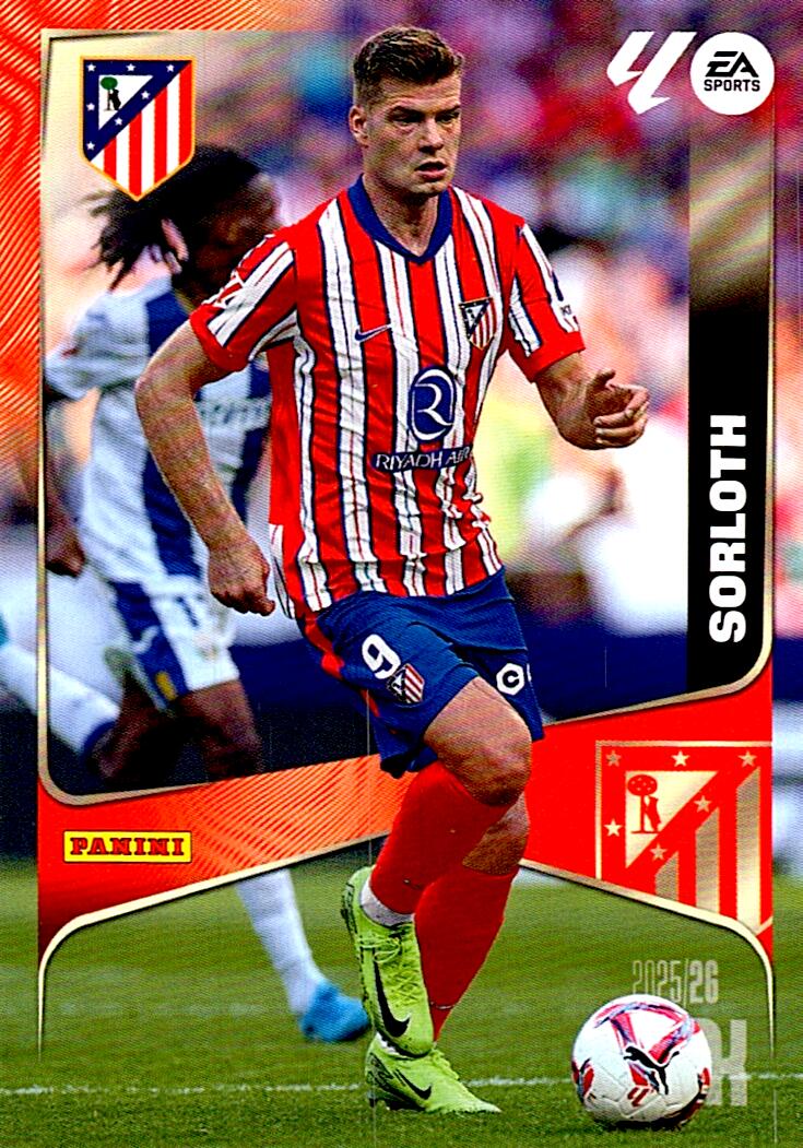 MEGACRACKS 2025/2026 ATLETICO DE MADRID SORLOTH Nº72