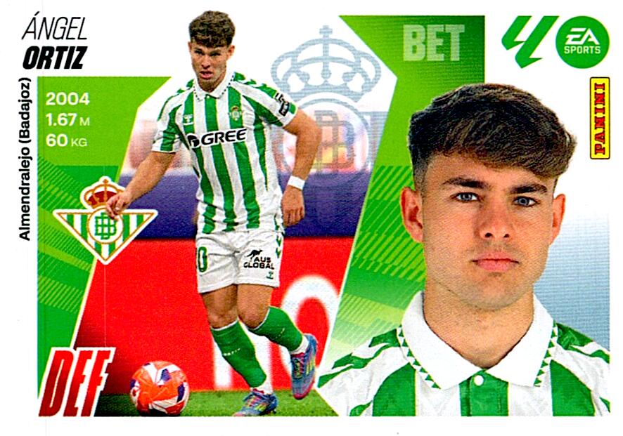 LIGA ESTE 2025/2026 REAL BETIS ORTIZ Nº5B