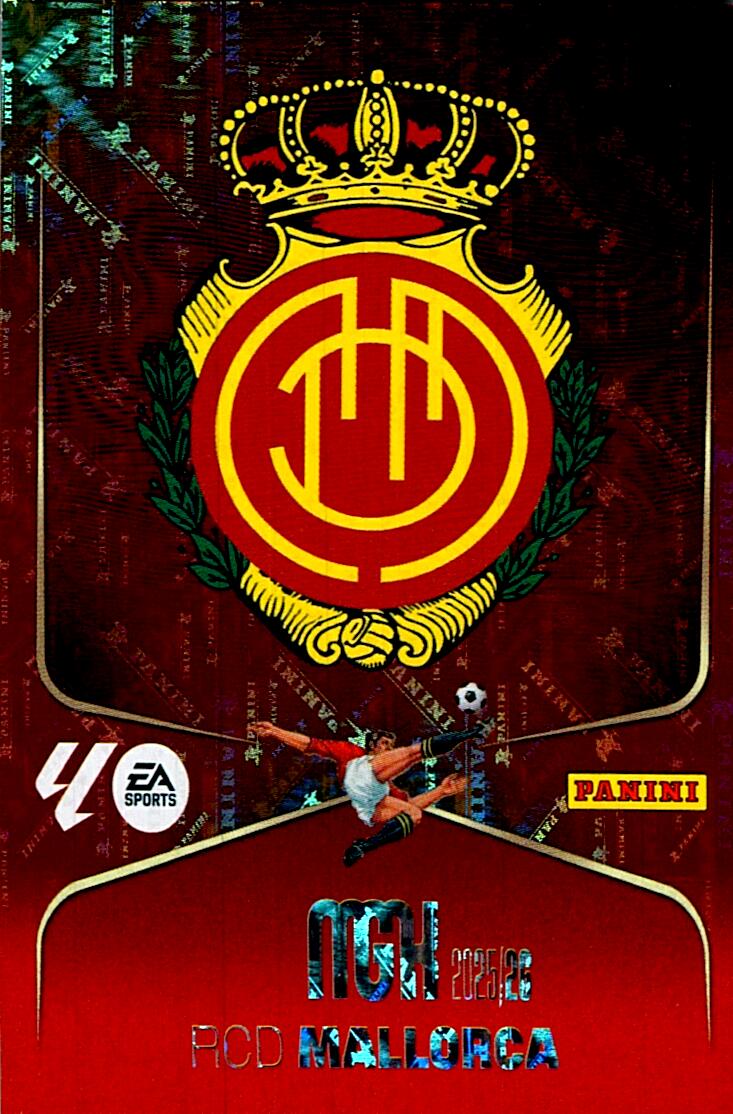 MEGACRACKS 2025/2026 ESCUDO RCD MALLORCA Nº235