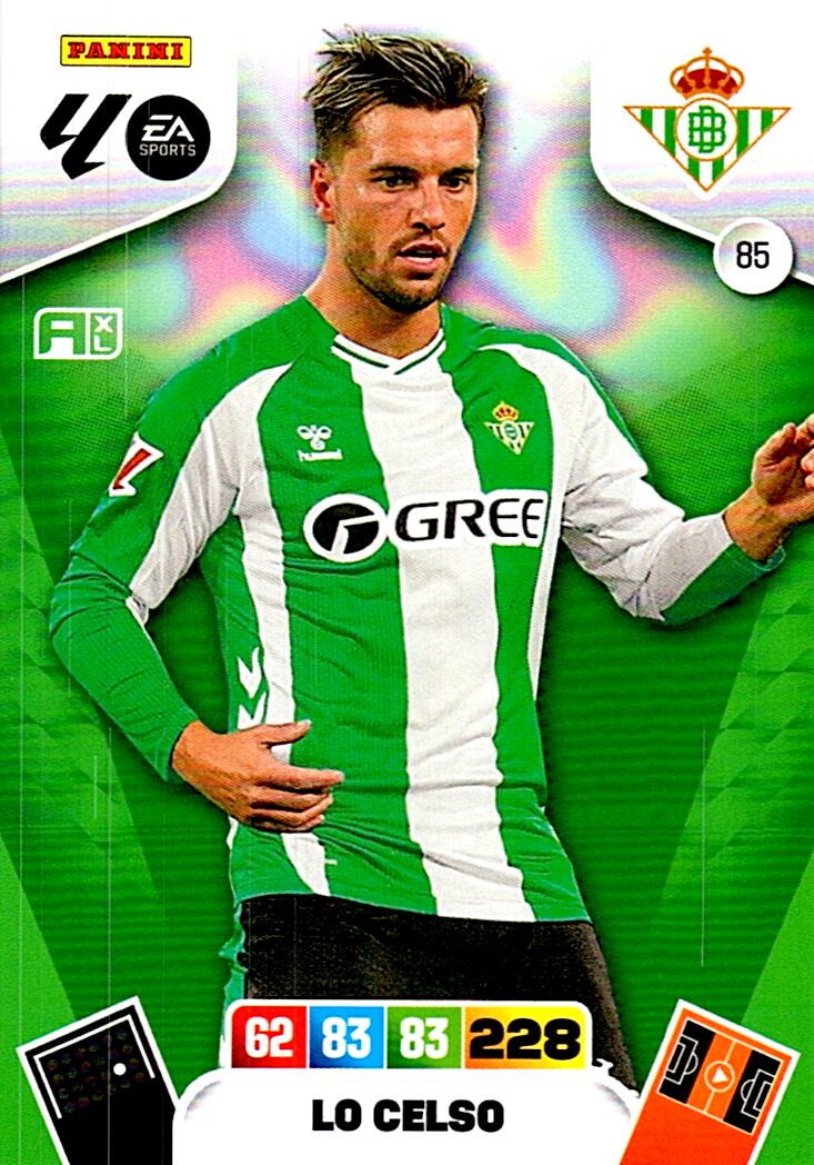 ADRENALYN LA LIGA 2025/2026 LO CELSO REAL BETIS Nº85