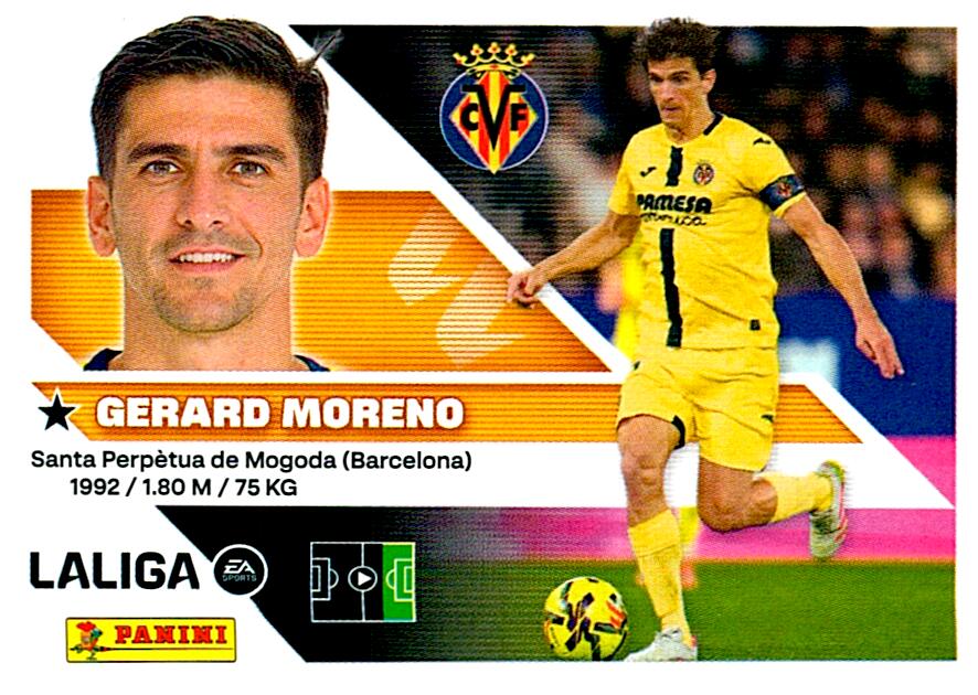 LIGA ESTE 2026/2027  VILLAREAL CF GERARD MORENO Nº20