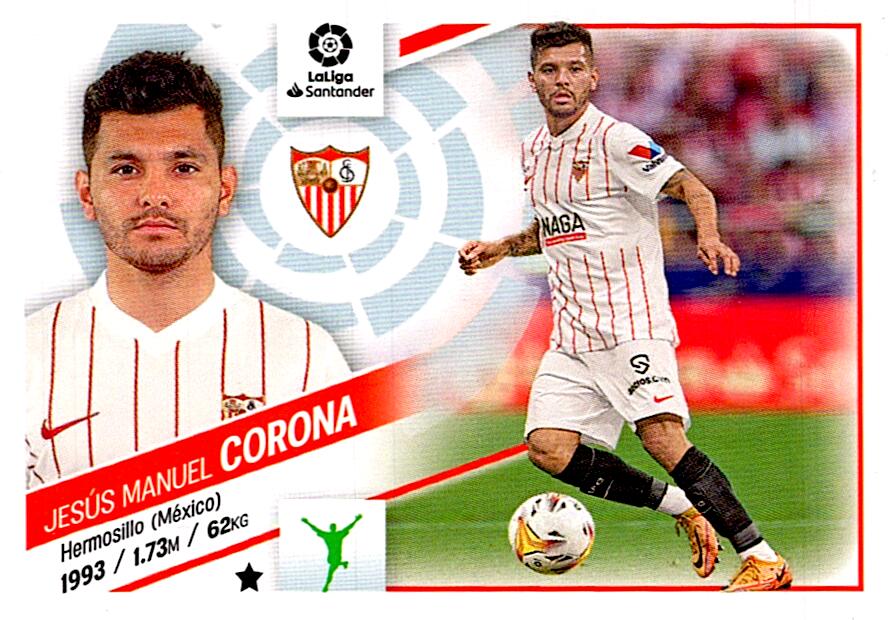 Cromo Liga Este 2022/2023 CORONA SEVILLA FC Nº16