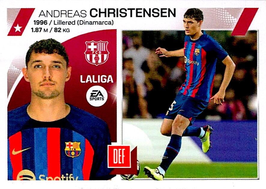 LIGA ESTE 2023/24 CHRISTENSEN FC BARCELONA 6