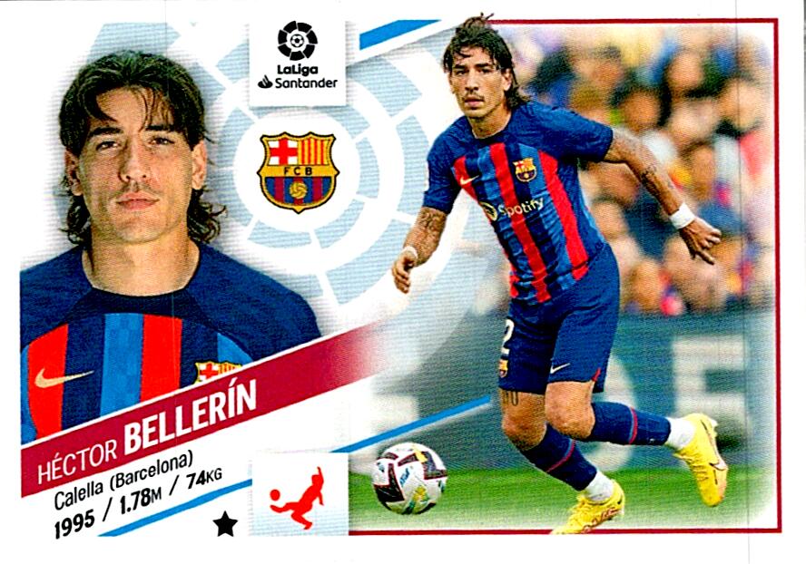 Cromo Liga Este 2022/2023 BELLERIN COLOCA Nº5BIS CUARTA EDICION