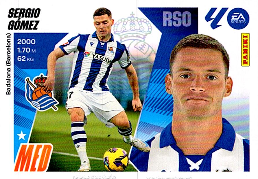 LIGA ESTE 2025/2026 REAL SOCIEDAD SERGIO GOMEZ Nº13