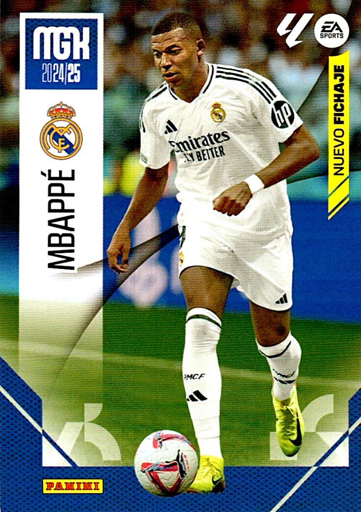 MEGACRACKS 2024/2025 MBAPPE NUEVO FICHAJE Nº459 SEGUNDA EDICION