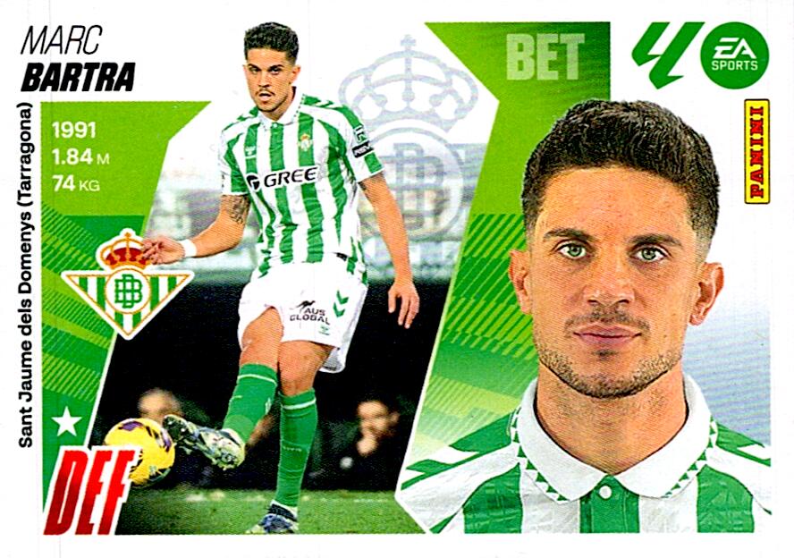 LIGA ESTE 2025/2026 REAL BETIS BARTRA Nº6