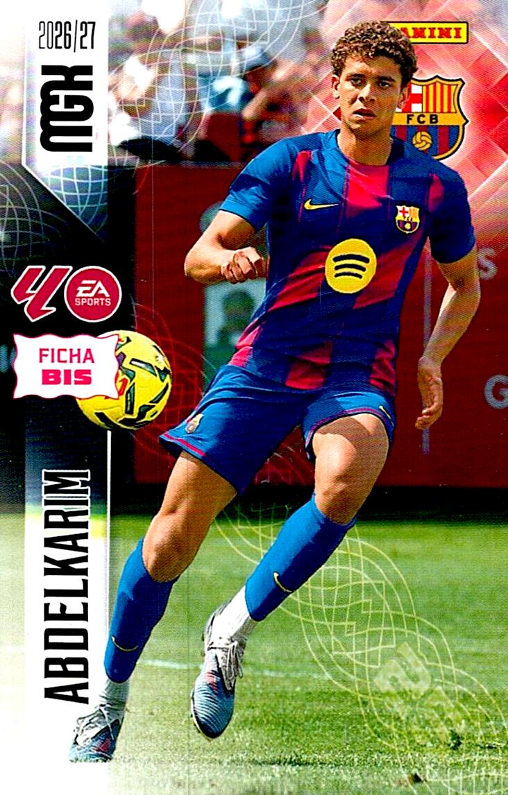 MEGACRACKS 2026/2027 ABDELKARIM FICHA BIS Nº90 BIS SEGUNDA EDICION